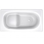 Ultra Compact Shower Bath With Seat 1050 Enamelled Steel